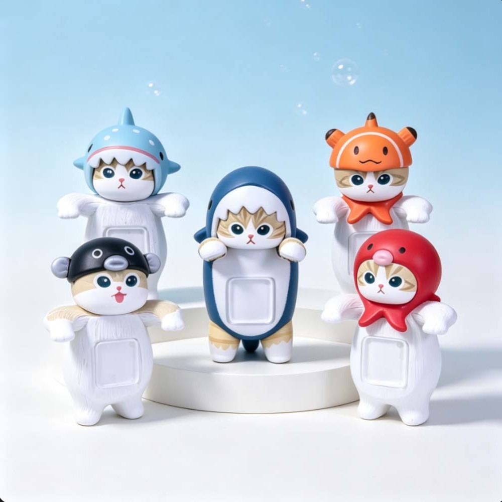Phone Accessories Toys - Mofusand Blind Box Hippers Marine Life