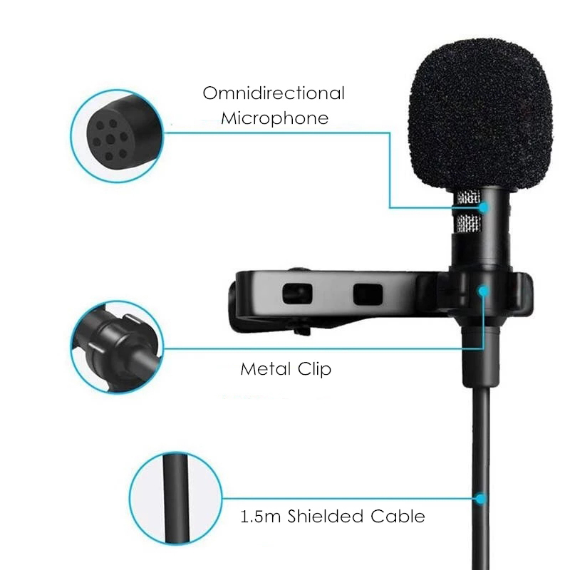 Portable 1.5m Lavalier Mini Mi - огляд і ціна Type C Adapter