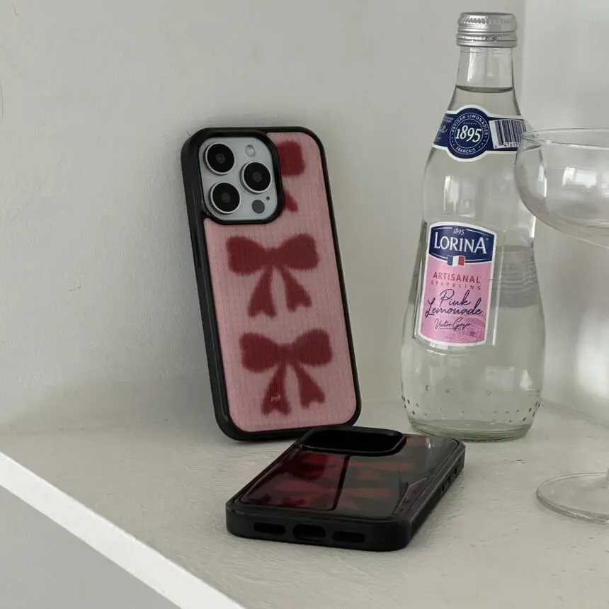 Winter Full Screen Cute Red Bo - огляд і ціна Phone Accessories Red
