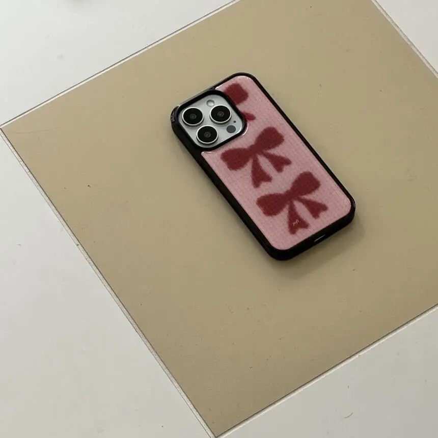 Winter Full Screen Cute Red Bo - огляд і ціна Phone Accessories Red