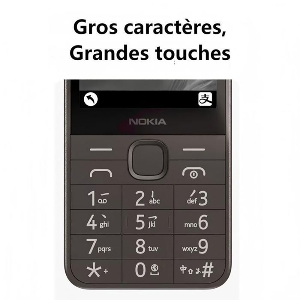 Nokia 235 4G Backup Phone Blue - огляд і ціна Type C Adapter
