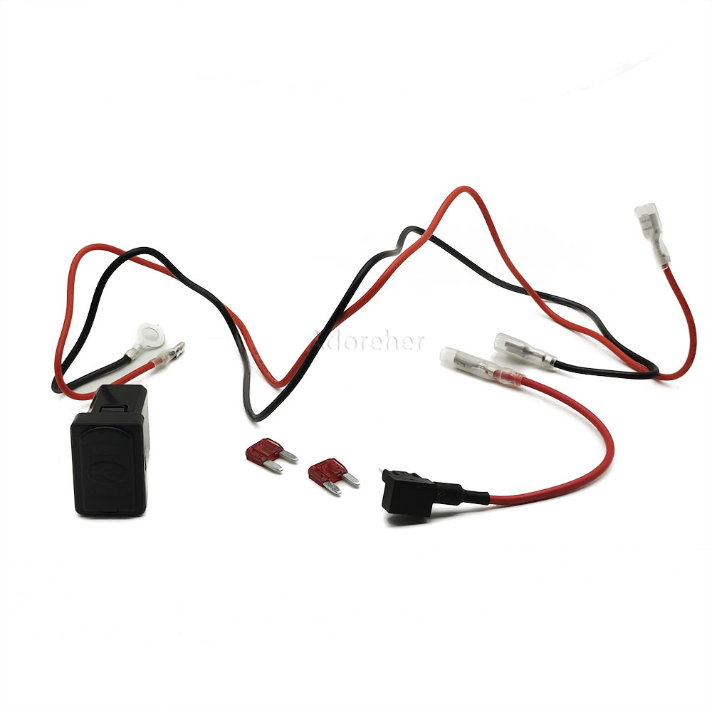 1PC Red LED Car Charger Dual Q - огляд і ціна Phone Accessories Red