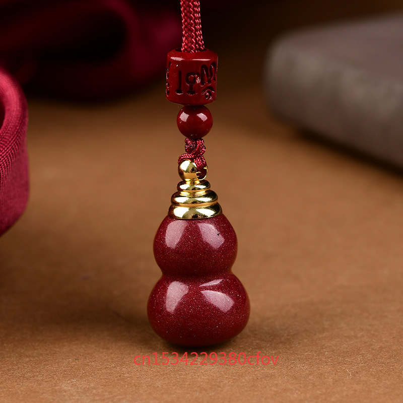 Luxury Red Cinnabar The Gourd  - огляд і ціна Phone Accessories Red