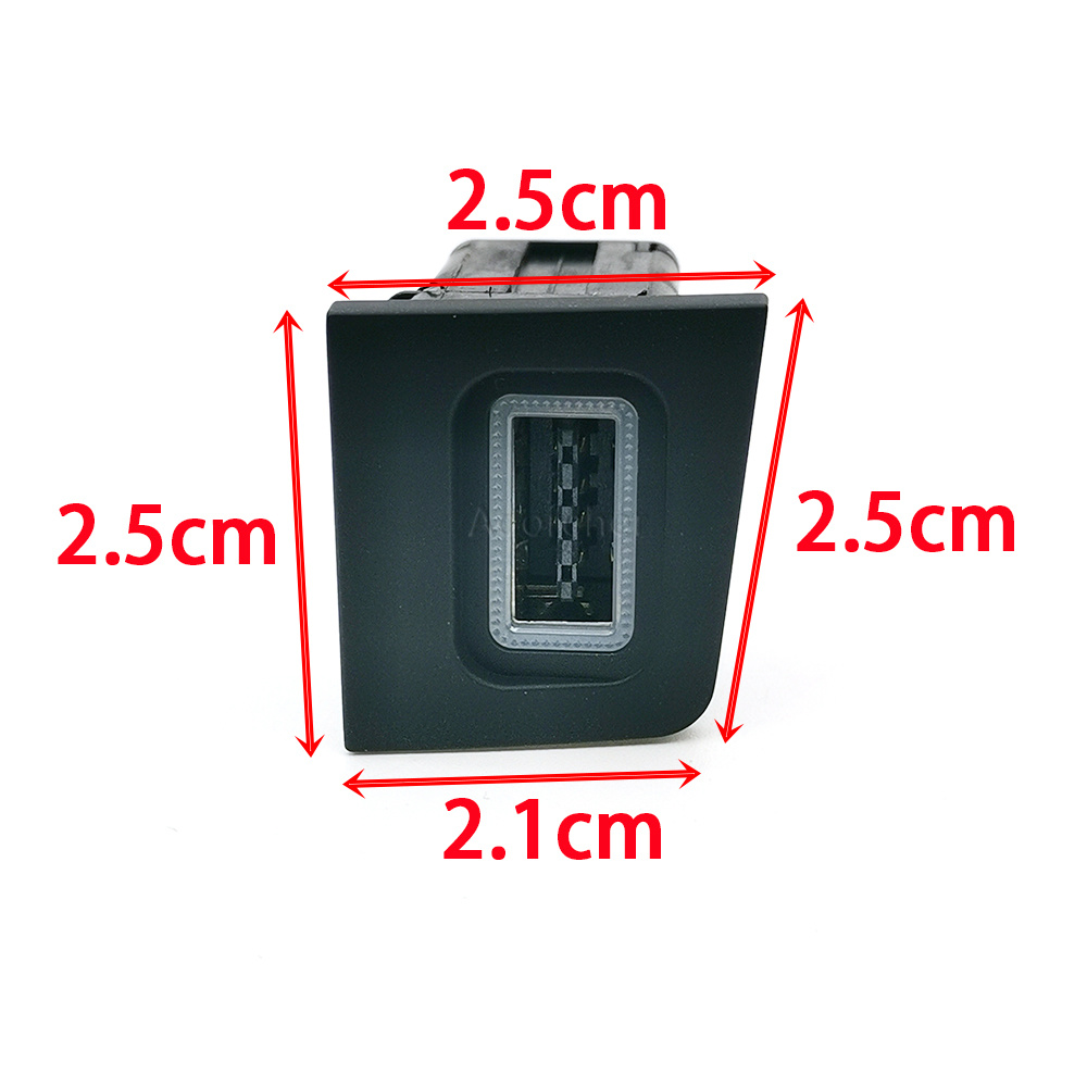 1PC Red LED Car Phone Charger  - огляд і ціна Phone Accessories Red