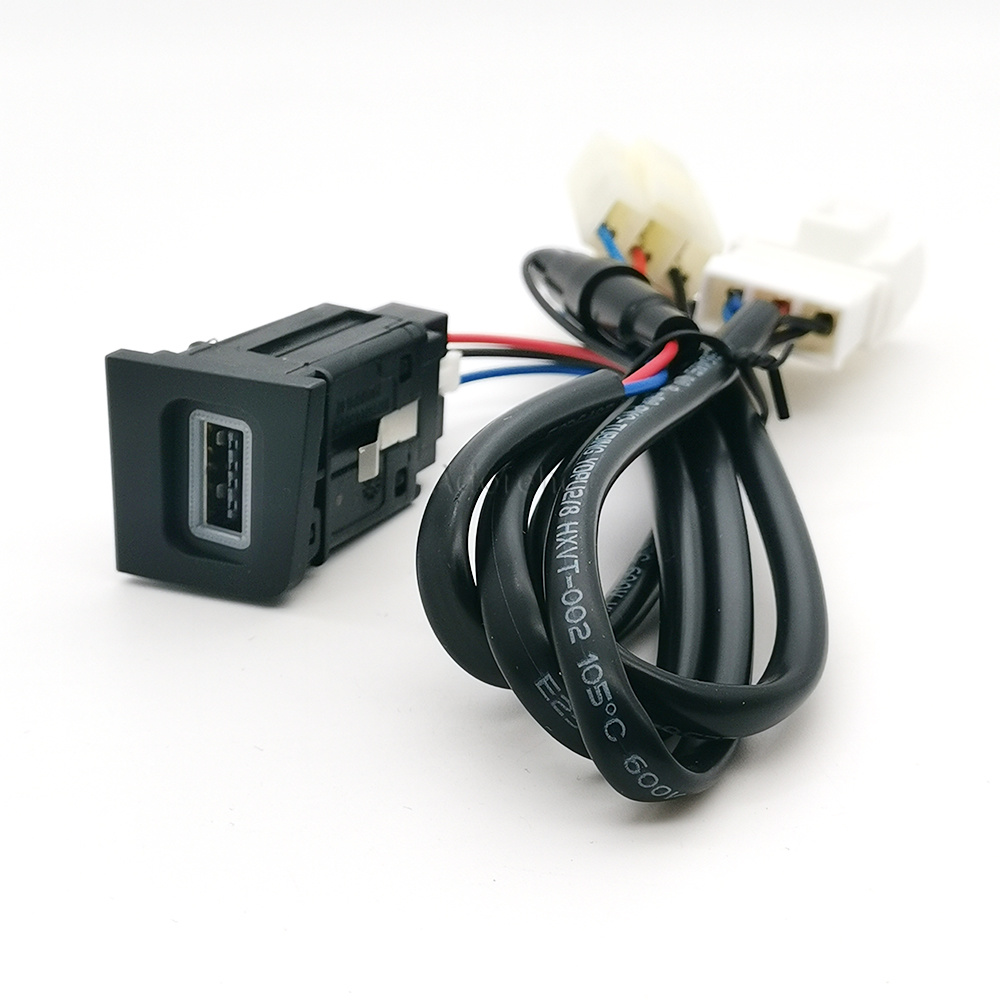 1PC Red LED Car Phone Charger  - огляд і ціна Phone Accessories Red