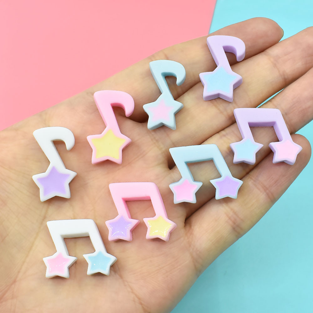 10Pcs Resin Star Music Eight N - огляд і ціна Phone Accessories Clipart