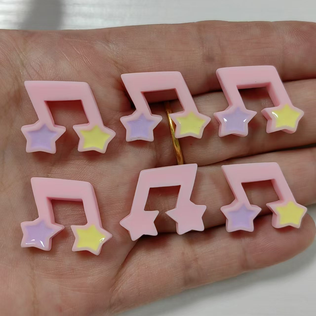 10Pcs Resin Star Music Eight N - огляд і ціна Phone Accessories Clipart