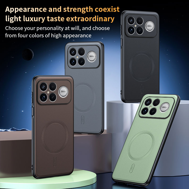 Luxury Soft Silicone Leather C - огляд і ціна Xiaomi Poco X6