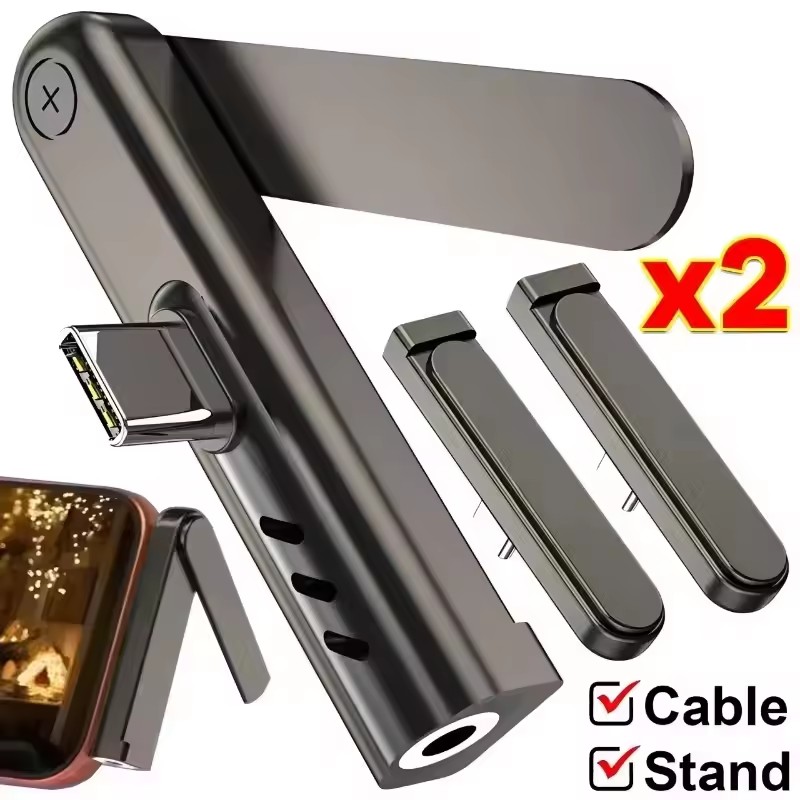 2/1PCS Portable USB C To 3.5mm - огляд і ціна Type C Adapter