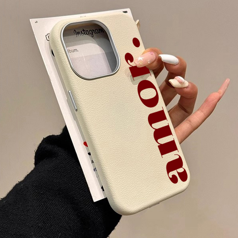 The Red Artistic Letter Lichee - огляд і ціна Phone Accessories Red