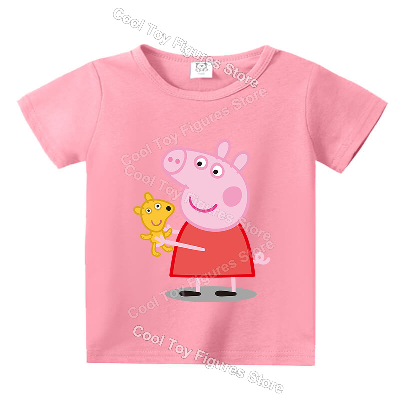 Peppas Pig Series T-shirt Shor - огляд і ціна Phone Accessories On Top