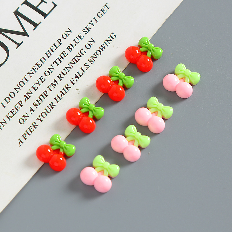 20Pcs Cartoon Red Pink Cherry  - огляд і ціна Phone Accessories Clipart
