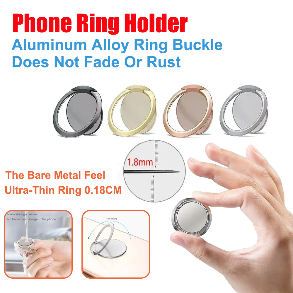 Ultra Thin Metal Ring Holder S - огляд і ціна Phone Accessories And Gadgets